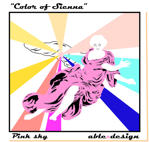 "Color of Sienna" short sleeved tee